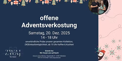 Offene Adventsverkostung