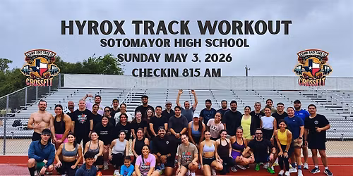 CTICF HYROX Track Workout - MAY