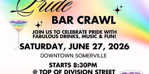 Somerville's Annual Pride Bar Crawl
