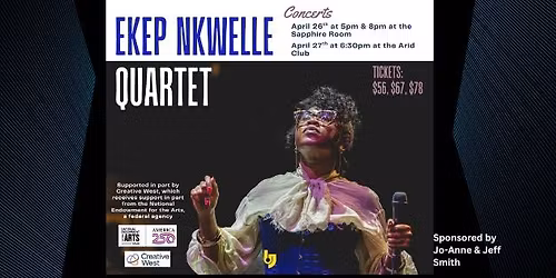Boise Jazz Society presents the Ekep Nkwelle Quartet!