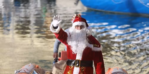 Babbo Natale arriva dal mare