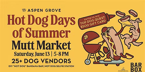 Hog Dog Days of Summer Mutt Market