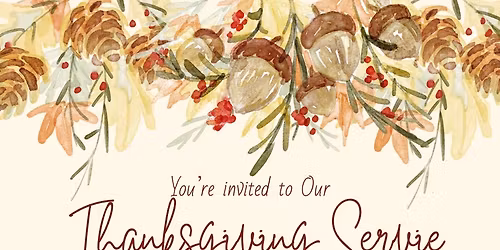 Annual Thanksgiving Day Service