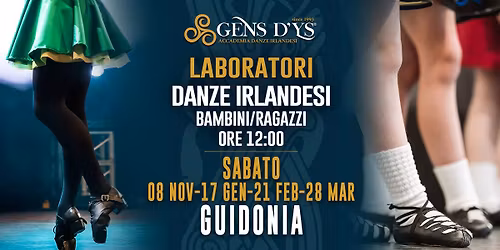 Guidonia - Laboratorio di danze irlandesi per bambini e ragazzi