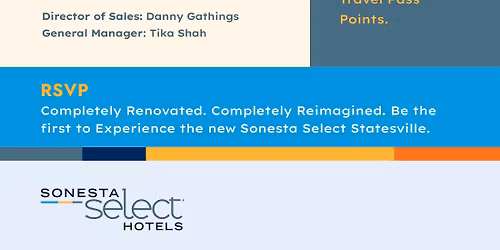 Grand Opening and Ribbon Cutting celebration of Sonesta Select Statesville