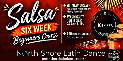 Wednesday Salsa Beginners 6 Week Course