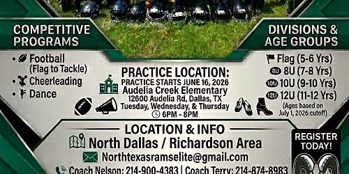 North Texas Rams Elite Fall Practice 