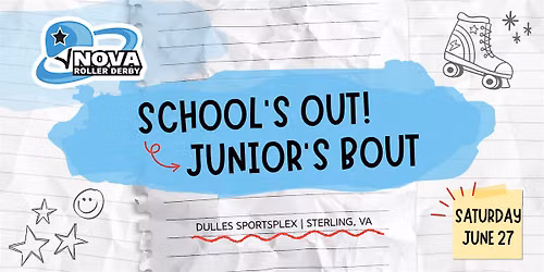 NOVA Roller Derby: School's Out! Junior's Bout