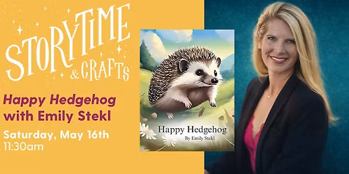 Storytime and Crafts with Emily Stekl