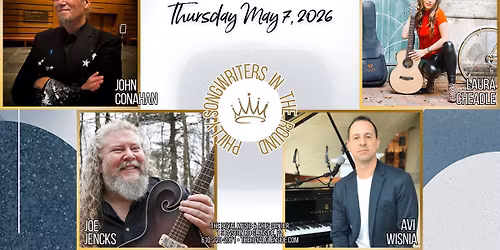Philly Songwriters In The Round | John Conahan, Laura Cheadle, Joe Jencks & Avi Wisnia