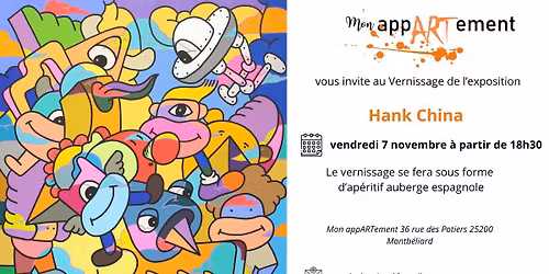 Vernissage exposition Hank China