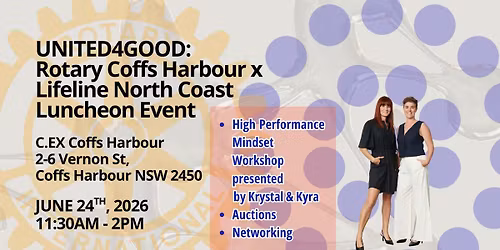 Rotary Club Coffs Harbour x Lifeline North Coast Luncheon Event