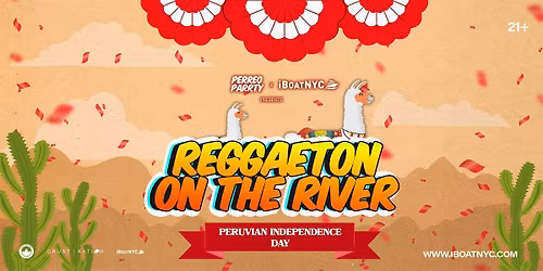 PERUVIAN Day Boat Party Cruise | REGGAETON on the RIVER