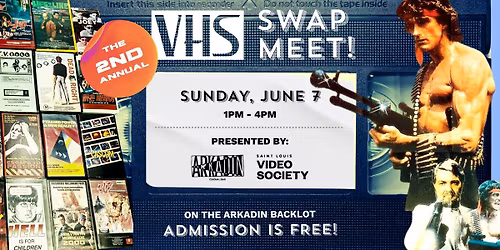 STL Video Society's VCR Day VHS Swap Meet! 