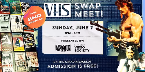 STL Video Society's VCR Day VHS Swap Meet! 