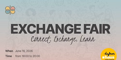 Exchange Fair - June 16th, Hlemmur Haus