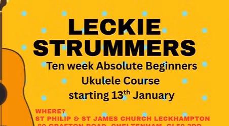 Leckie Strummers - Start of 10 week Beginners Ukulele Course