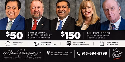 \u201cHeadshot Palooza\u201d \u2014 Professional Headshots in Just 15 Minutes