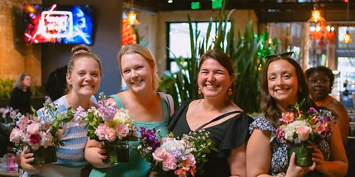 Sip+Assemble  Floral Design Class @ Heist Brewery & Barrel Arts (18)+