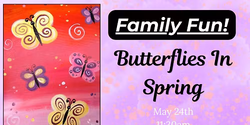 Butterflies In Spring