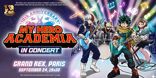 My Hero Academia in Concert \u00b7 Paris
