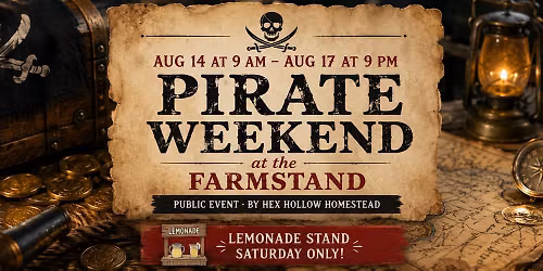 Pirate Weekend at the Farmstand