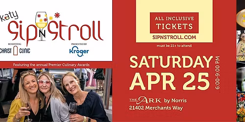 Katy Sip N Stroll - Spring