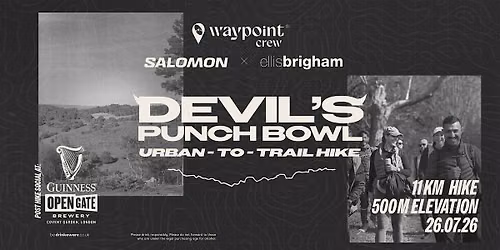 Devil\u2019s Punchbowl 11km Hike with Salomon X Ellis Brigham + Post Hike Social