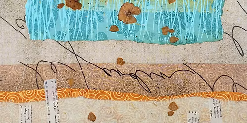 Creating Basic Collage with Gel Plate Prints