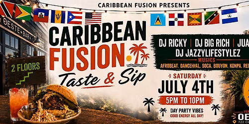 CARIBBEAN FUSION (Taste & Sip)