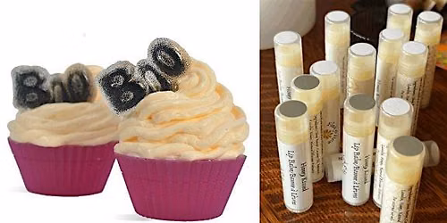 Hallowe\u2019en Cupcake Soap and Lip Balm