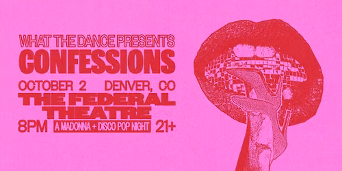 Confessions - A Madonna Themed DJ Dance Party