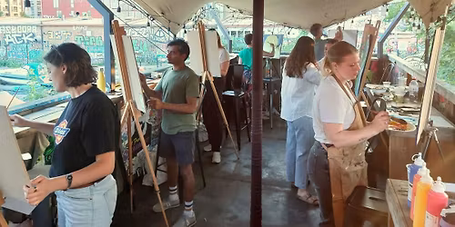 Howard Hodgkin - An Abstract Painting Workshop at Barge East