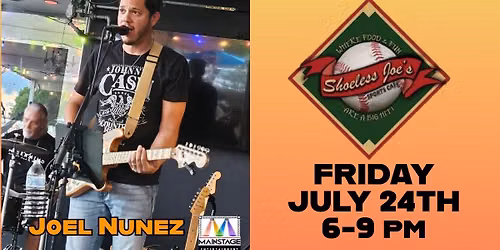 Joel Nunez at Shoeless Joe's, Bell Tower
