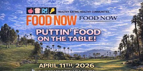Puttin' Food on the Table - Community Golf Event to Benefit Food Now Food Pantry