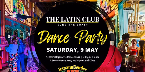 Latin Dance Lesson & Party @Banana Bender Pub - 9 May