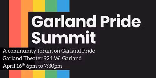 Garland Pride Summit
