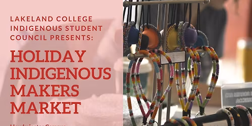 Holiday Indigenous Makers Market