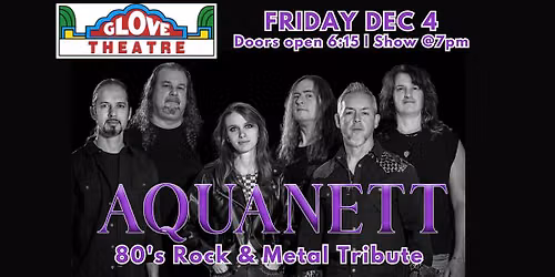 AQUANETT: 80's ROCK & METAL TRIBUTE