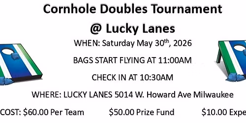 Doubles Cornhole Tournament!