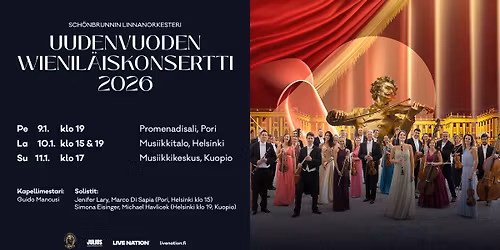 Uudenvuoden Wienil\u00e4iskonsertti (AT), Musiikkikeskus, Kuopio