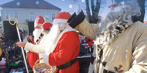 Bo\u017ei\u010dni sejem v Cerknici z obiskom treh dobrih mo\u017e