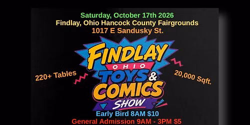 Findlay Toys & Comics Show 