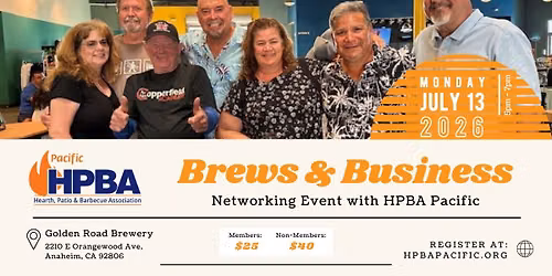Brews & Business Networking Event with HPBA Pacific