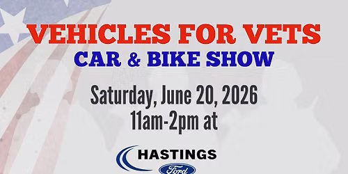 Vehicles for Vets- Car and Bike Show