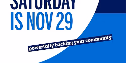 Small Business Saturday in Geneseo \ud83c\udf41