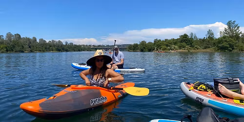 Lake Natoma Saturday Paddlers at BMB
