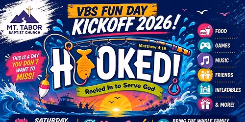 \ud83c\udfa3 VBS Fun Day Kickoff 2026 \u2013 HOOKED! \ud83c\udfa3