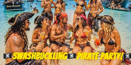 \ud83c\udff4\u200d\u2620\ufe0fSwashbuckling\ud83d\udcffPirates\u269c\ufe0fJohn\u2019s Pass Sandbar Party\ud83c\udf7b