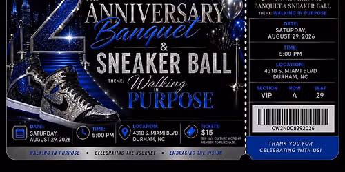 CW 2nd Anniversary Banquet & Sneaker Ball